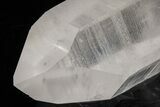 Striated Lemurian Quartz Crystal - Brazil #212540-3